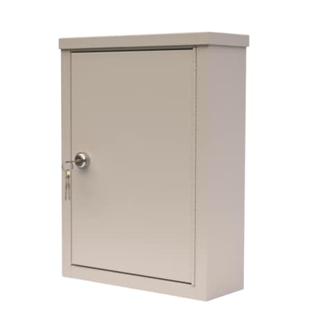 Omnimed Double Door Small Economy Narcotic Cabinet (15"H X 11"W X 4"D) 182125
